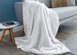 Best BADER Kuschelige Wohnaccessoire WEISS