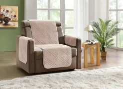 Sale BADER Kuschelweiche Wohnaccessoires mit Bandeinfassung BEIGE