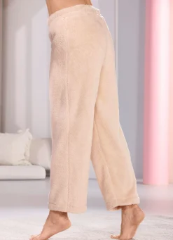 Online BADER Lange Lounge-Hose mit Dehnbund ECRU
