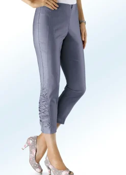 New BADER 7/8-lange Hose JEANSBLAU