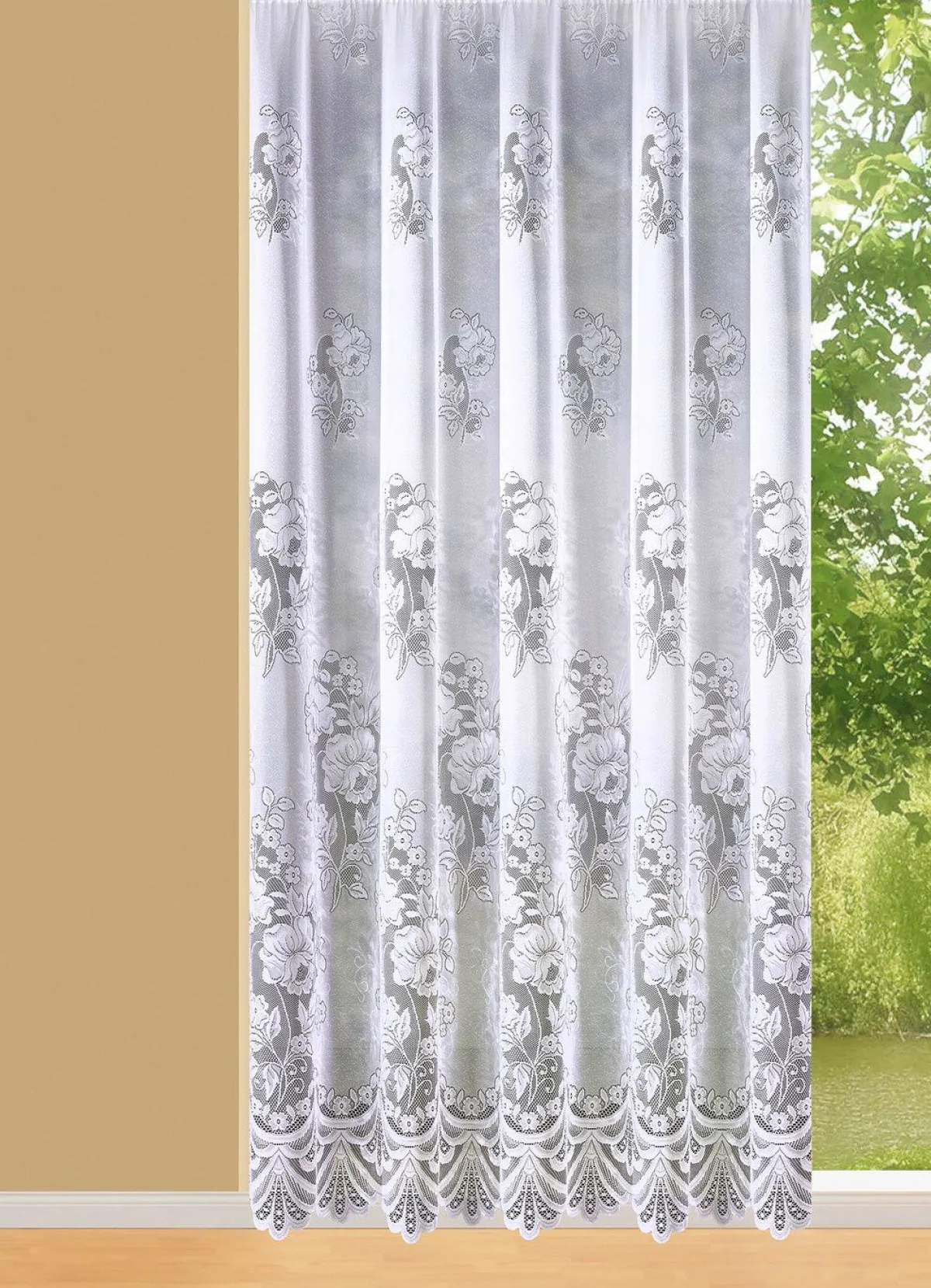 Best BADER Langstore mit Automatikfaltenband WEISS