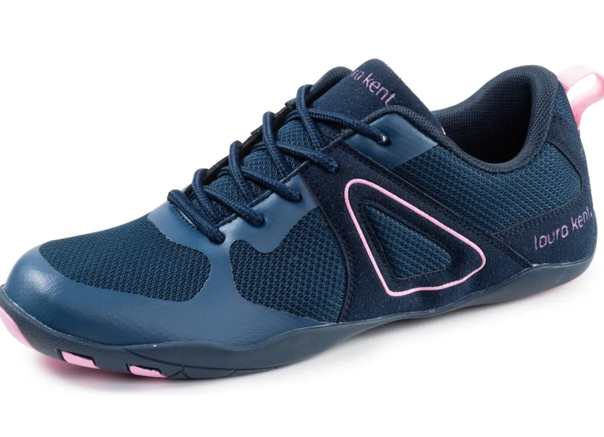 Best laurakent , trendige Damen-Barfußschuhe, mit herausnehmbarem Fußbett MARINE-ROSA