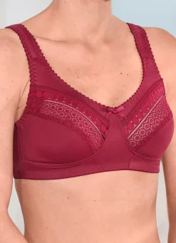 LAURINA BH mit Elastikspitze in den Obercups BORDEAUX