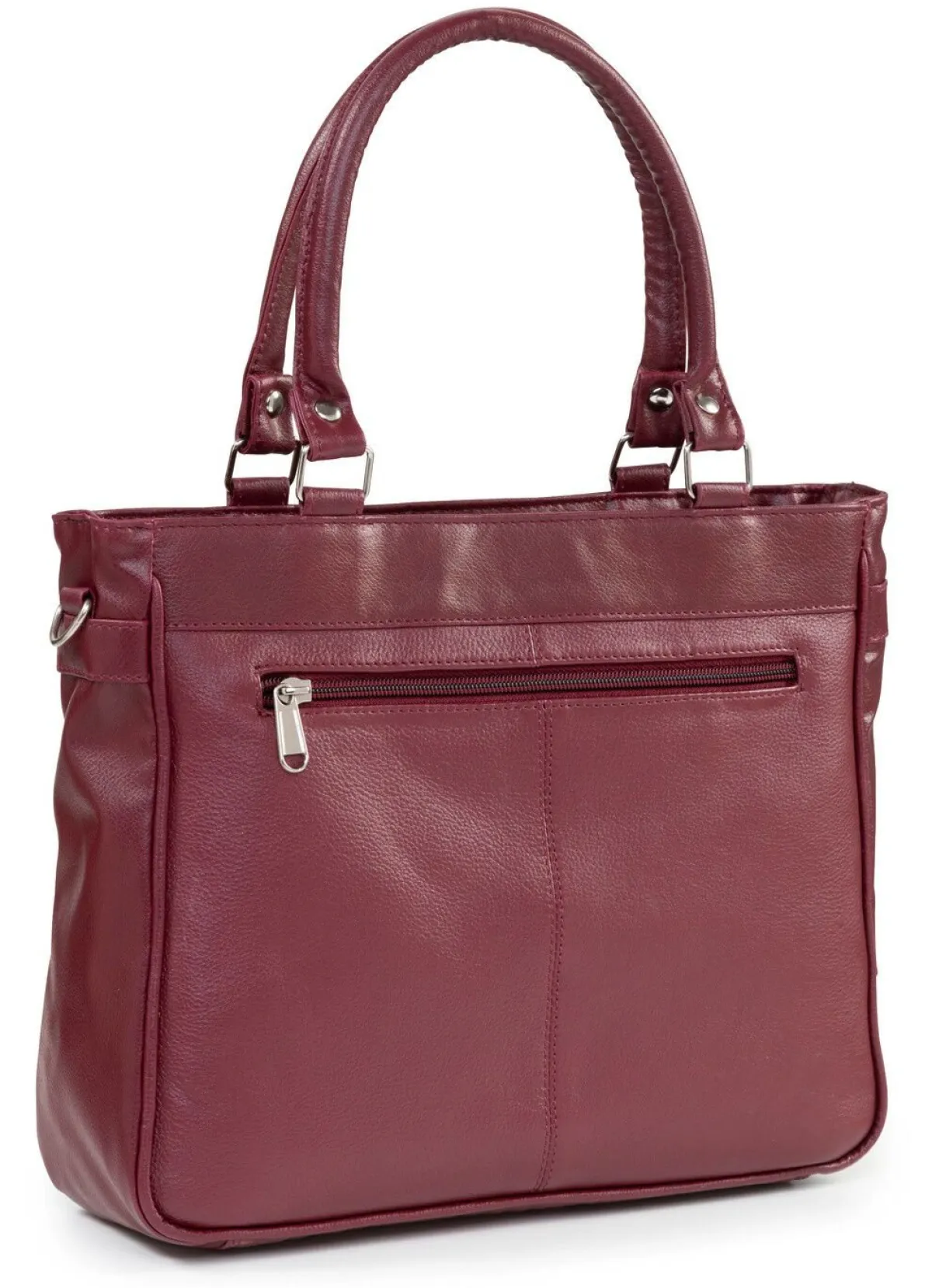 New LAURINA , Damen, Tasche, mit abnehmbarer, verstellbarer Umhängeriemen BORDEAUX