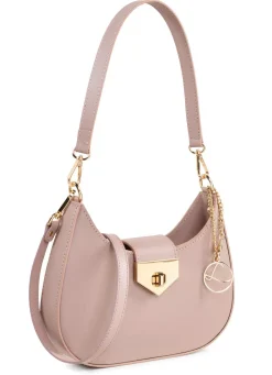 Online LAURINA Tasche aus Kalb-Nappaleder TAUPE
