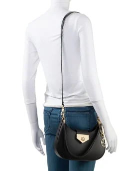Clearance LAURINA Tasche aus Kalb-Nappaleder SCHWARZ