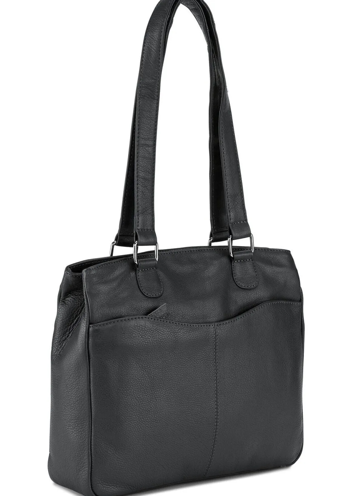 LAURINA , Tasche, Damen, aus Leder SCHWARZ