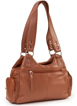 Discount LAURINA , Tasche, Damen, aus Leder COGNAC