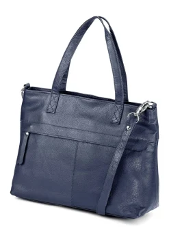 Hot LAURINA , Tasche, Damen, ein abnehmbarer, verstellbarer Umhängeriemen MARINE