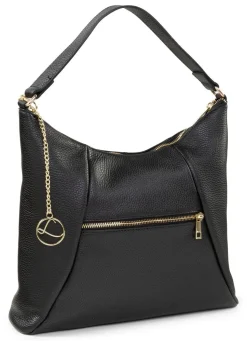 New LAURINA , Tasche, Damen, mit abnehmbarem Umhängeriemen SCHWARZ