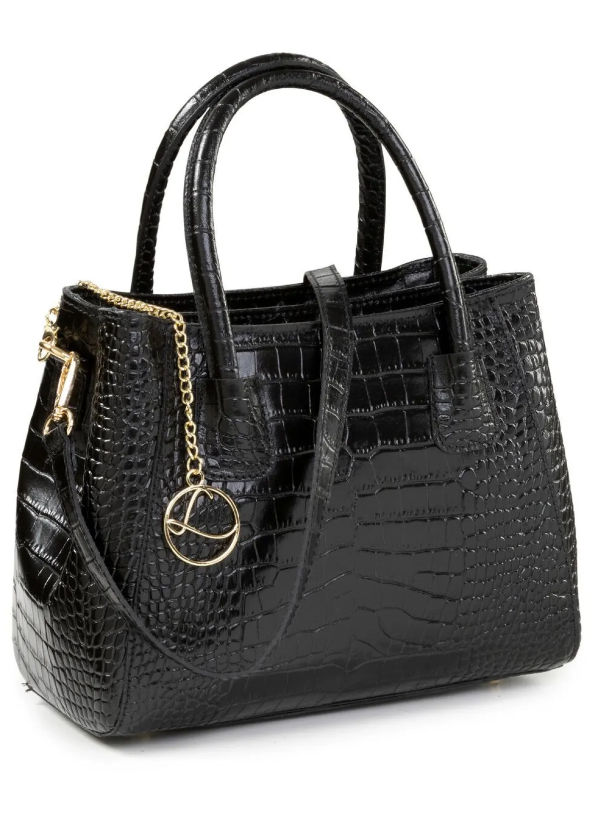 Discount LAURINA , Tasche, Damen, mit abnehmbarem, verstellbarem Umhängeriemen SCHWARZ
