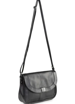 Outlet LAURINA , Tasche, Damen, mit verstellbarem Umhängeriemen SCHWARZ
