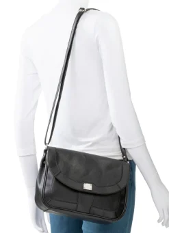 Outlet LAURINA , Tasche, Damen, mit verstellbarem Umhängeriemen SCHWARZ