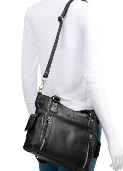 Best LAURINA , Tasche, Damen, mit abnehmbarem, verstellbarem Umhängeriemen SCHWARZ