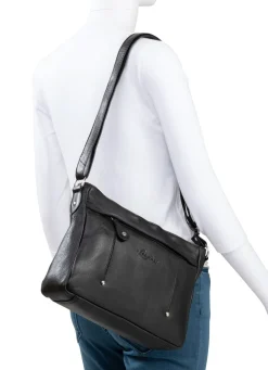 Best LAURINA , Tasche, Damen, mit verstellbarem Umhängeriemen SCHWARZ