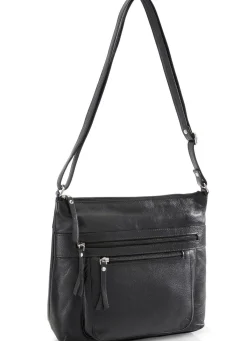 Outlet LAURINA , Tasche, Damen, mit verstellbarem Umhängeriemen SCHWARZ