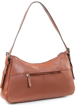 Clearance LAURINA , Tasche, Damen, mit verstellbarem Riemen MARONE