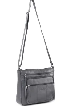Best LAURINA , Tasche, Damen, mit verstellbarem Umhängeriemen GRAU