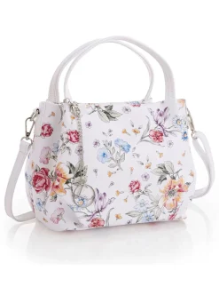 Sale LAURINA , Tasche, Damen, mit abnehmbarem, verstellbarem Umhängeriemen WEISS-MULTICOLOR