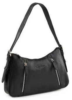 New LAURINA , Tasche, Damen, mit verstellbarem Riemen SCHWARZ
