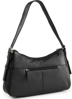 New LAURINA , Tasche, Damen, mit verstellbarem Riemen SCHWARZ