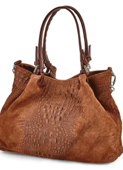 LAURINA , Tasche, Damen, mit abnehmbarem Umhängeriemen COGNAC