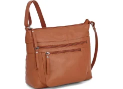 Best LAURINA , Tasche, Damen, mit verstellbarem Umhängeriemen COGNAC