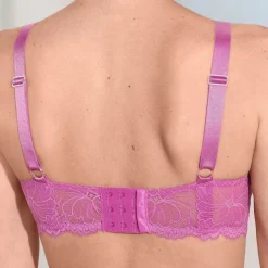 Hot LAURINA Zweierpack BH aus zarter Elastikspitze 1X AZALEE, 1X PUDER