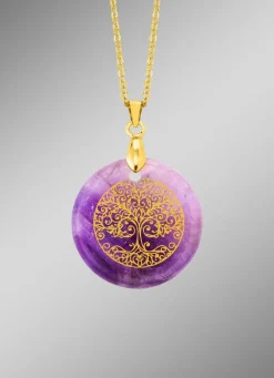 Outlet BADER Lebensbaum-Anhänger mit Amethyst