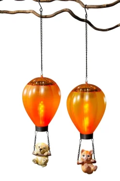 BADER LED-Ballons, 2er-Set ORANGE-GELB