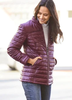 Outlet BADER Lederjacke mit abtrennbarer Kapuze ANTIK BORDEAUX