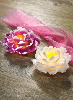 Discount BADER LED-Kerze Chrysantheme