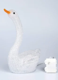 Outlet BADER LED-Schwan in 3 Ausführungen transparent