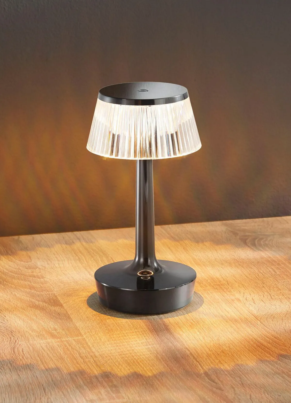 Clearance BADER LED-Tischleuchte mit Kristall-Effekt SCHWARZ