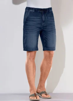 Clearance BADER Legere Jeans-Shorts in 3 Farben DUNKELJEANS