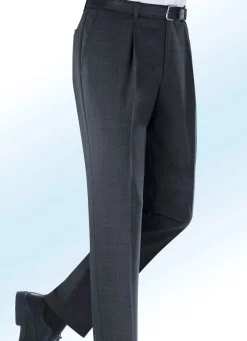 New KLAUS MODELLE MADE IN GERMANY Legere Dehnbundhose in 4 Farben ANTHRAZIT