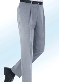Hot KLAUS MODELLE MADE IN GERMANY Legere Dehnbundhose in 4 Farben HELLGRAU