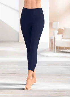 KLAUS MODELLE MADE IN GERMANY Leggings mit bequemem Dehnbund NACHTBLAU