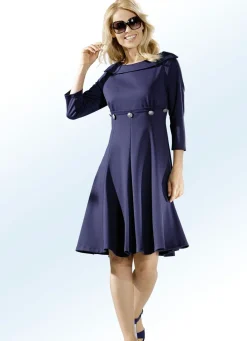 Best BADER Leicht tailliertes Kleid MARINE