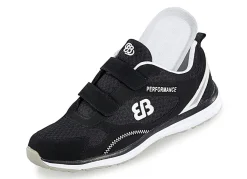 Sale BADER Leichte Herren-Slipper, mit herausnehmbarem Fußbett SCHWARZ-WEISS