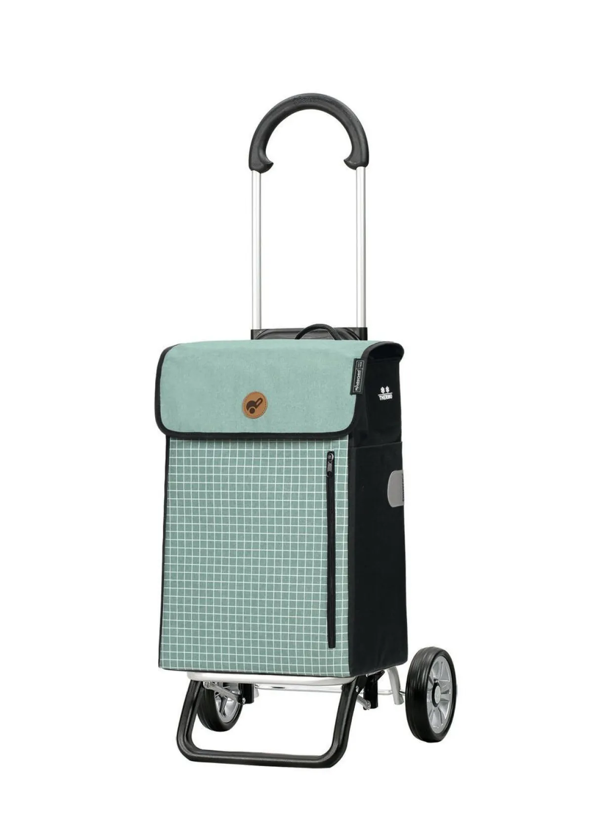 New ANDERSEN Leichter, aber stabiler Einkaufsroller aus Aluminium MINT