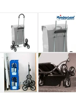 BADER Leichter und robuster Einkaufsroller von Andersen MINT