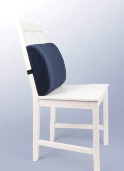 Outlet BADER Lendenkissen aus anpassungsfähigem Memory Foam BLAU