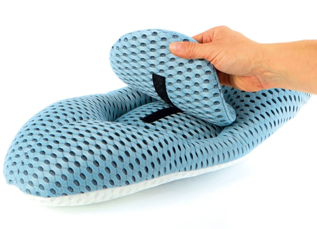 Discount BADER Lendenkissen 5-in-1 mit Wärme- und Massagefunktion GRAU