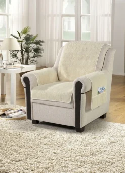 Outlet BADER Licardo Sessel- und Armlehnenschoner NATUR