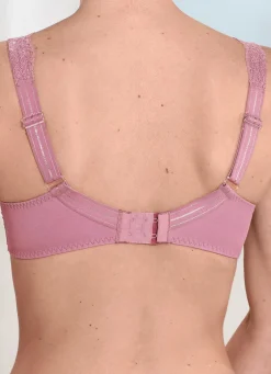 Clearance BADER LingaDore Bügel-BH mit elastischer Spitze ALTROSA