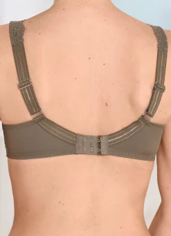 Sale BADER LingaDore Bügel-BH mit elastischer Spitze OLIV