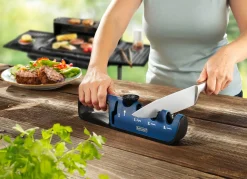 Outlet LIVINGTON Blade Star: Schärfen, schneiden und polieren in Sekunden BLAU