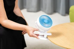 New BADER Livington Go Fan Mini-Ventilator WEISS