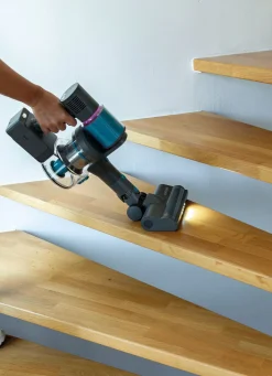 Best LIVINGTON „Sense IQ“ – Akkuhandstaubsauger GRAU-SCHWARZ